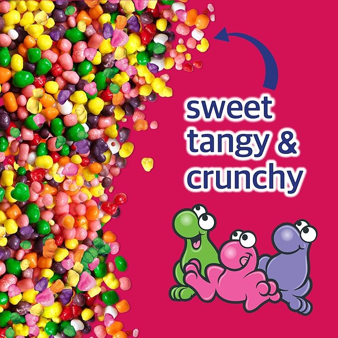Nerds Gummy Clusters Candy, Rainbow, Resealable 18.5 Ounce Big Bag (Pack of 2)