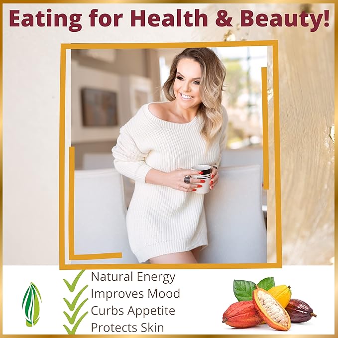 Cacao Nibs Organic - 100% Dark Chocolate Chips - Raw, Unsweetened Cocoa Pieces - 16 Oz - Keto and Vegan Superfood - Healthy Sugar Free Snack or Add to Smoothies or Baking by Pure Natural Miracles