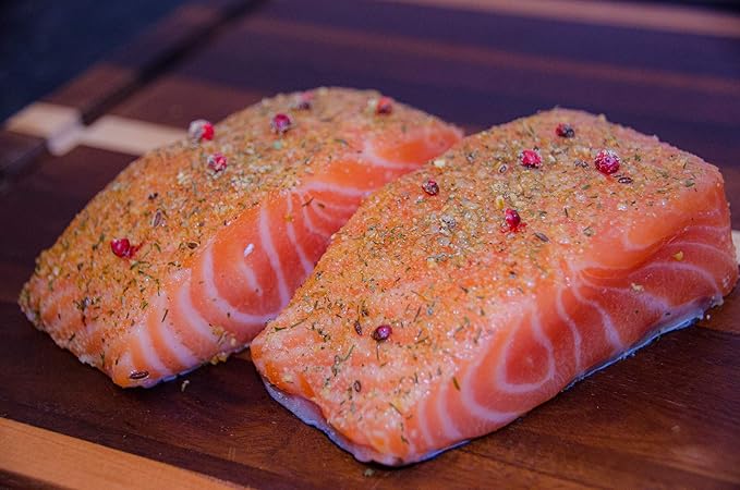 Wildlife Seasonings Alaskan Salmon ??Premium Dry Rub & Grilling Seasoning for Seafood, Meat, and Vegetables ??Perfect Steak Marinade & Stuffing Seasoning