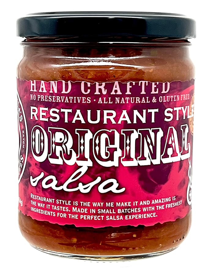 Hot Wachula?셲 Restaurant Style Salsa | Medium | Hand Crafted Small Batch Salsa | Made with Fresh All Natural Ingredients | Gluten Free | No Sugar Added | Low Sodium