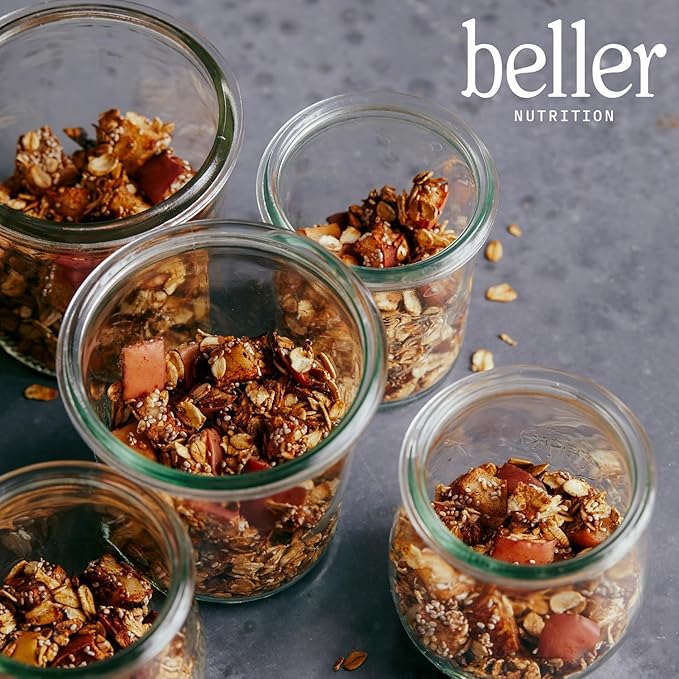 Beller Nutrition Cinnapeel Spicer | Organic Ceylon Cinnamon Powder Blend with Ginger & Orange Peel | 2 oz | Ground Ceylon Cinnamon Spice for Baking, Smoothies, Tea & More