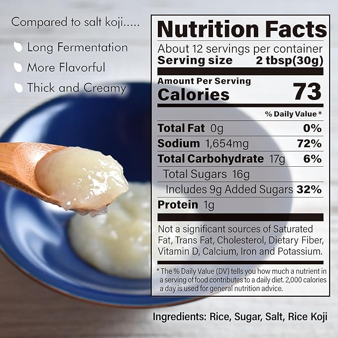 chaganju KOJI -Japanese traditional all-purpose umami seasoning of rice paste for aging marinade- 12.3oz?륻AMASAN??"<div>