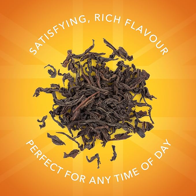 Twinings English Breakfast Loose Leaf Black Tea, 17.64 Ounce (500g) Tin, Caffeinated, Enjoy Hot or Iced