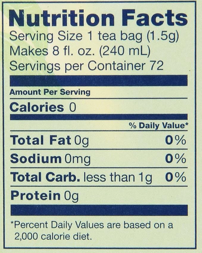 Tetley Green Tea, Honey, 72 Tea Bags | Refreshing, Light Flavor, Natural Ingredients | Ethical Sourcing