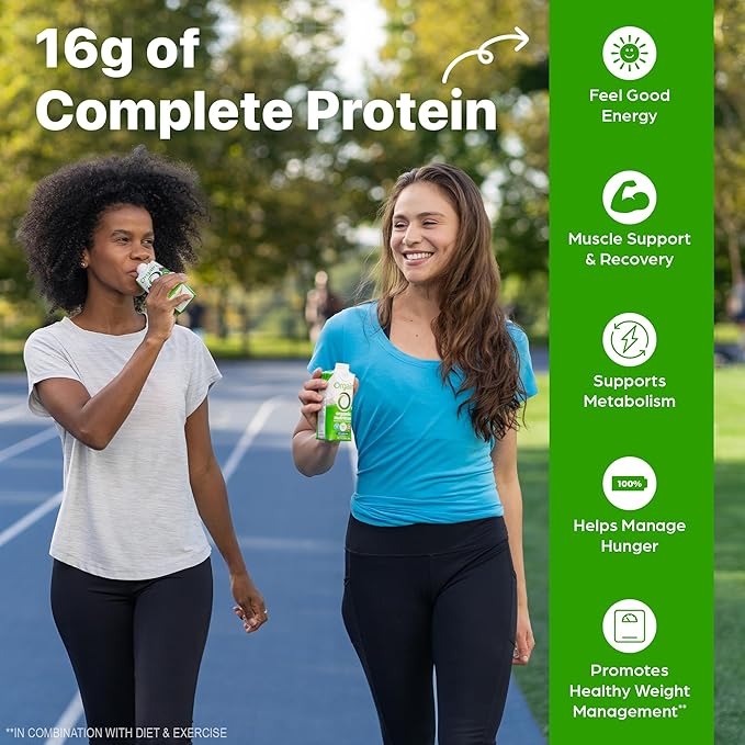 Orgain Organic Nutritional Shake, Iced Cafe Mocha - 16g Protein, 20 Vitamins & Minerals, Gluten Free, Soy Free, Kosher, Non-GMO, 11 Ounce, 12 Count (Packaging May Vary)