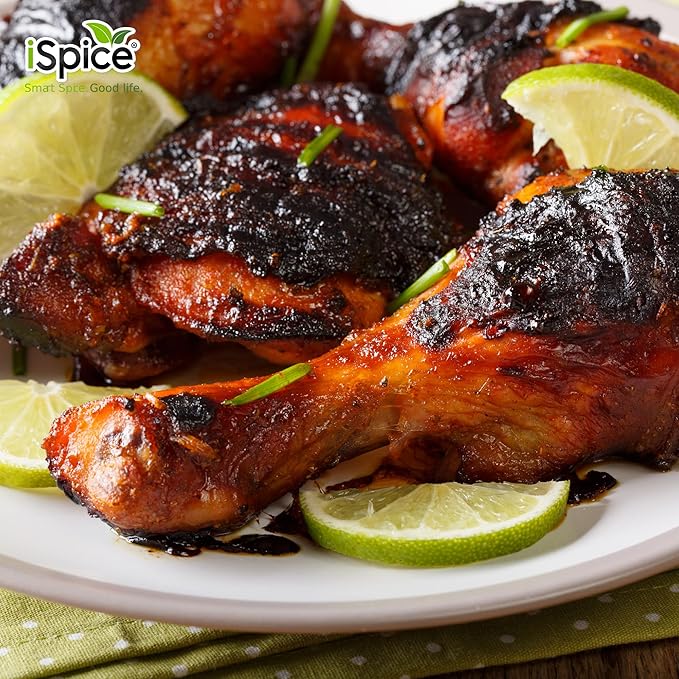 iSpice - JAMAICAN JERK SEASONING World Flavor Super Spice Blend | All Natural | Ready to use as is | No preparation is necessary