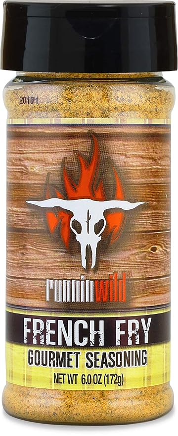 French Fry Seasoning ??Packed with Flavor | No Artificial Flavors or MSG added | Runnin??Wild Foods, 6.0 oz