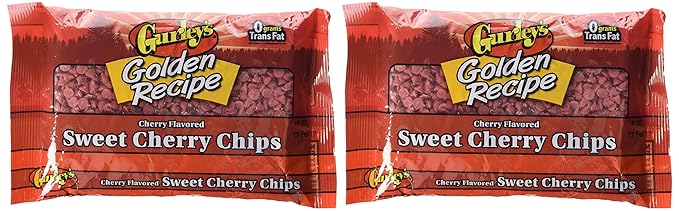 Gurley's Sweet Cherry Chips 10 oz. 2 BAGS