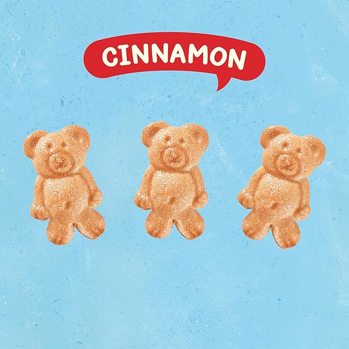 TEDDY GRAHAMS Cinnamon Graham Snacks, Bulk Kids Snacks, 6 - 10 oz Boxes
