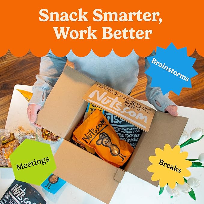 Nuts.com Office Bulk Nut-Free Box - 70 Count Assorted Variety Pack with Pretzels, Cheddar Whales, and Dried Fruit - Healthy Snack Mix for Summer and Care Package Gifts