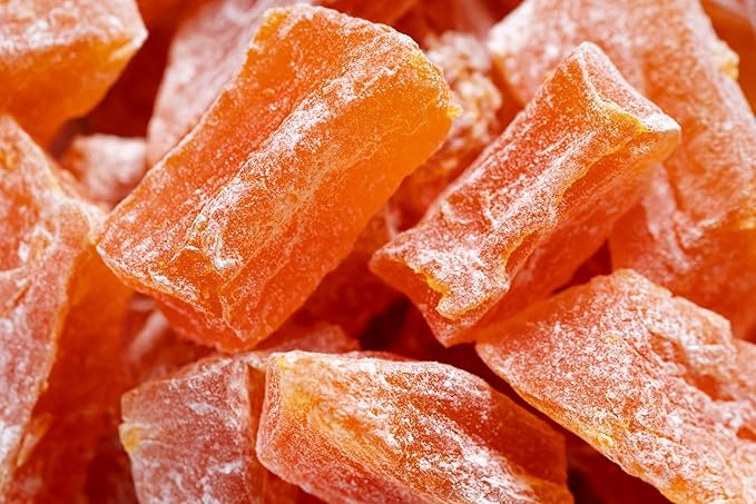 Farm Fresh Nuts Dried Papaya Fruit Snacks 5 Lb Bag – Papaya Strips for Snacking, Desserts, Baking – Safely Sealed Bag for Prolonged Freshness – Delicious Tropical Taste