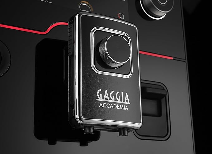 Gaggia Accademia Luxury Italian Fully Automatic Espresso Machine with 19 Customized drink settings,0.5 Liters,RI9782/46 Brushed Stainless