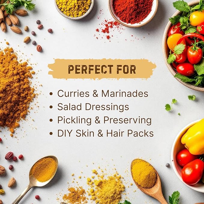 Yellow Mustard Powder 14.11 oz ??Ground Organic Mustard Seed for Seasoning & Cooking ??USDA Organic, Kosher, Gluten Free Mustard ??The Holly Tree