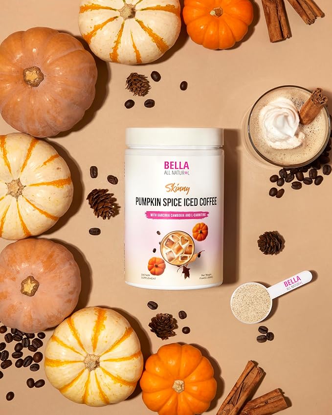 Bella All Natural Skinny Pumpkin Spice Iced Coffee