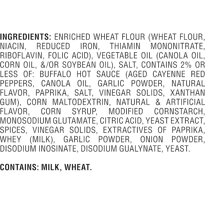 Dot's Pretzels Buffalo Seasoned Pretzel Twist Snack, 16oz Grocery Sized Bag (Pack of 3)