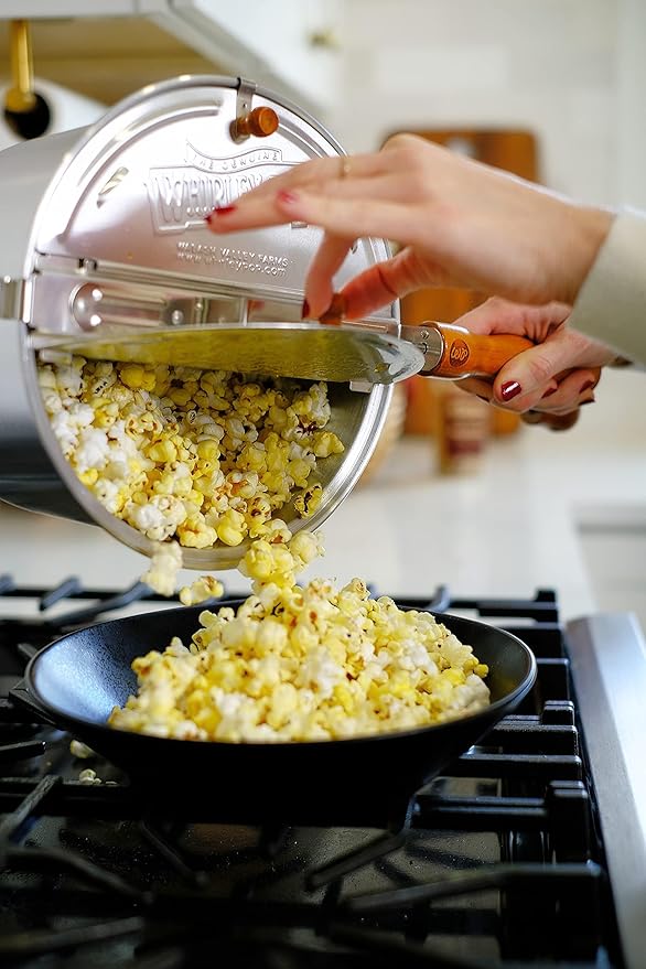 Amish Country Popcorn Baby Yellow Popcorn Kernels, 6LB Bag - Non-GMO, Gluten Free, Old Fashioned Popcorn