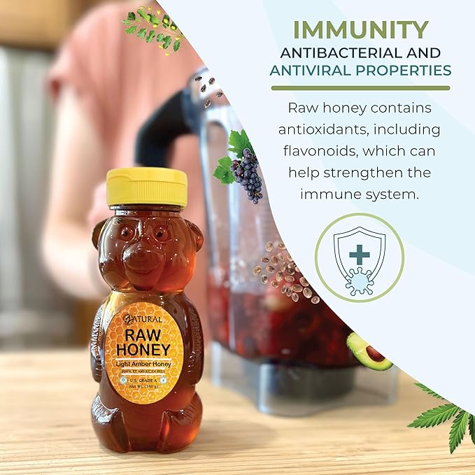 Honey Raw Fresh Air Idaho Grade A Light Amber Honey (12 Ounce)
