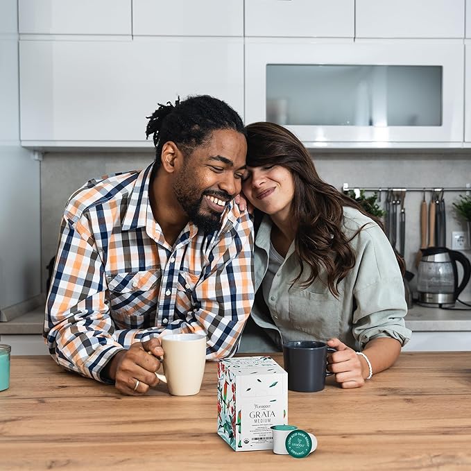 Lifeboost Medium Roast Low Acid Coffee K Cups - Single Origin Mold Free Non-GMO Organic Coffee Pods - Compatible with Keurig & Keurig 2 Machines - 42 Count