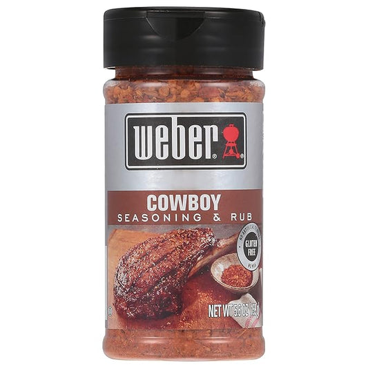 Weber Cowboy Seasoning, 5.6 oz