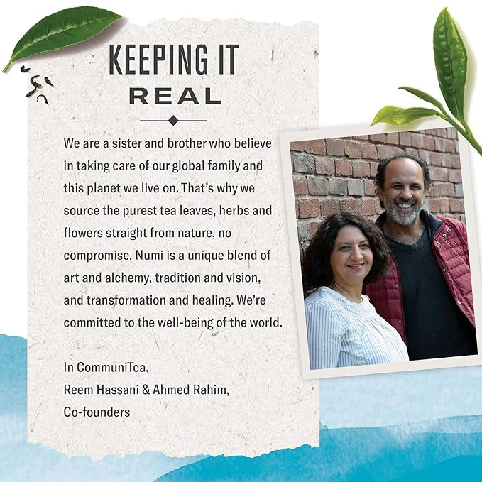 Numi Organic Golden Chai Tea, 18 Tea Bags (Pack of 3) Assam Black Tea, Cardamom, Ginger & Anise