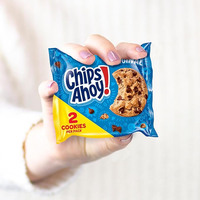 OREO Original, OREO Golden, CHIPS AHOY! & Nutter Butter Cookie Snacks Variety Pack, School Snacks, 56 Snack Packs (2 Cookies Per Pack)