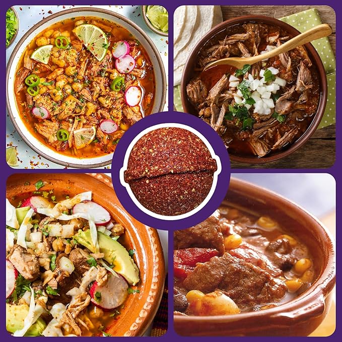 Birria Bomb Balls Seasoning, Authentic Mexican Stew Spice Mix for Tacos, Burritos, Nachos, and Quesadillas, Made with Real Mexican Seasoning, and Spices for Quick and Flavorful Meals