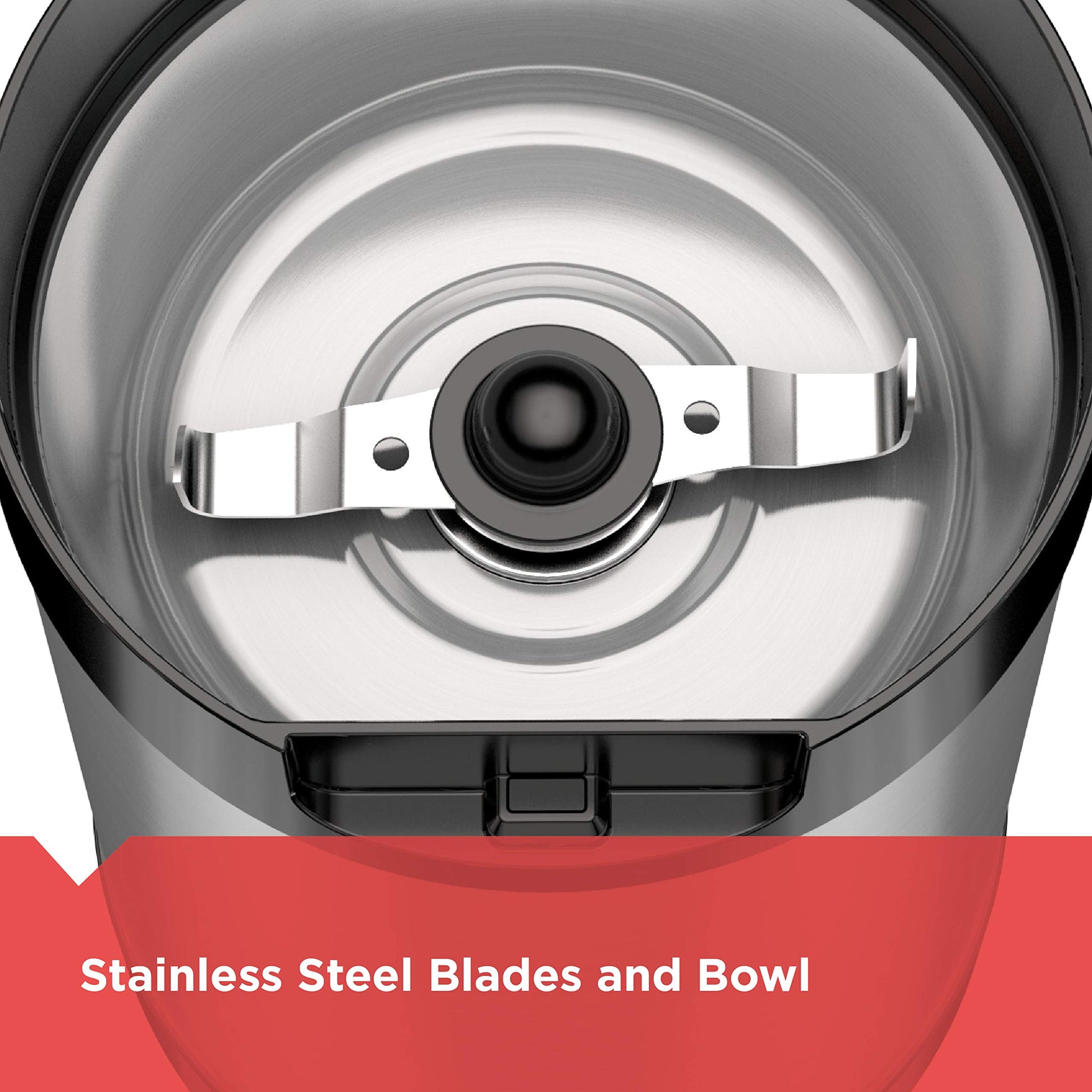 BLACK+DECKER One-Touch Coffee & Spice Grinder with Stainless Steel Blades
