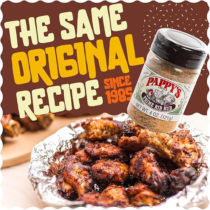 Pappy's Seasonings (Prime Rib Rub, 4oz)