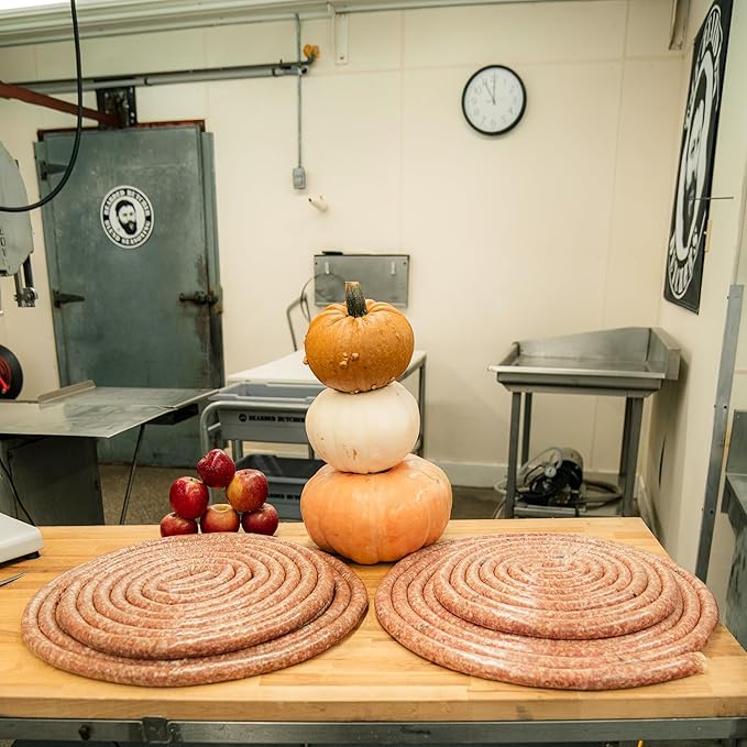 Bearded Butchers Apple Cinnamon Seasoning 27oz ??For Up to 25 lbs of Meat ??Perfect for Breakfast Sausage, Bratwurst & More ??Sweet & Salty Flavor with Real Apples ??No Maple Sugar