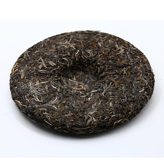 Yunnan Pu'er Tea, 357 Grams, Raw (Ma Hei) Raw PU'ER, Aged Fermented Puerh Tea, Chinese Sheng Black Tea for Daily Drink and Gift