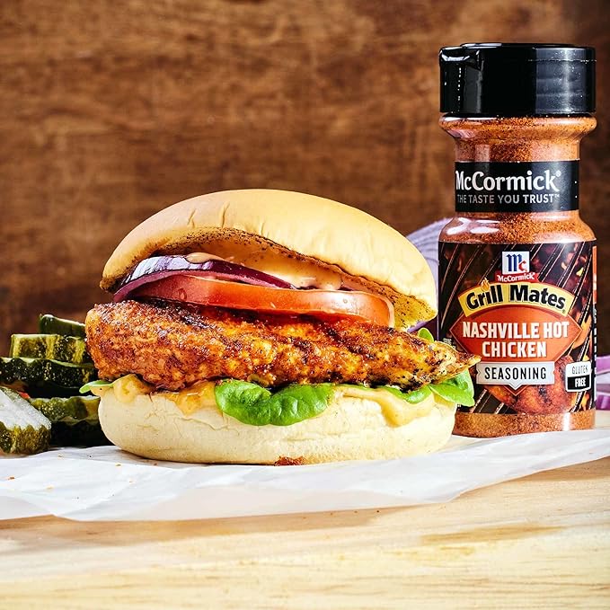 McCormick Grill Mates Nashville Hot Chicken Seasoning, 3 oz