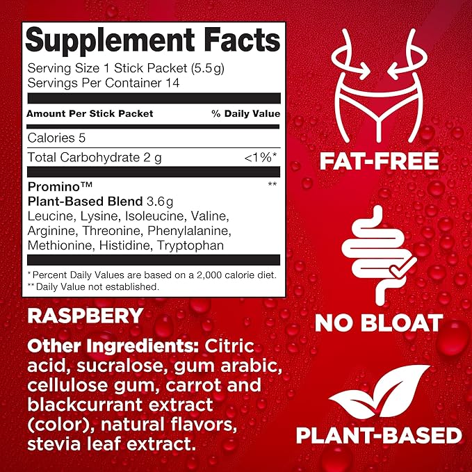 Rejuvenate ??1 Stick Delivers 25g of Whey Protein Equivalency for Muscle Growth & Energy ??Essential Amino Blend (EAA + BCAA), GLP-1 & Bariatric Approved, Raspberry Burst, 14 Count