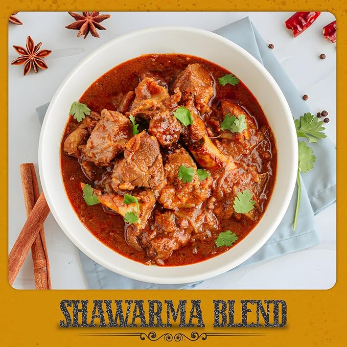 Fresh Finest Shawarma Blend - 4.51oz (128g) - Exotic, Authentic, Kosher, All-Natural, Non-GMO, Gluten-Free