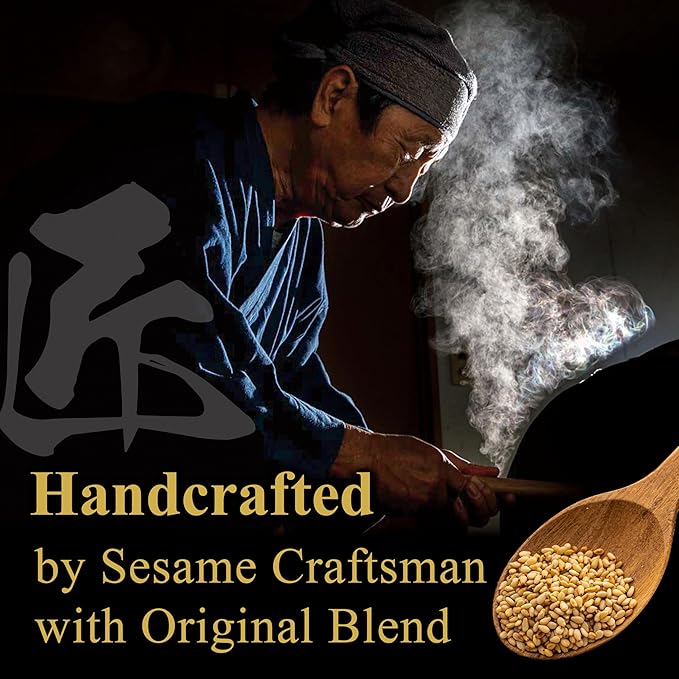 YAMASAN KYOTO UJI Japanese Wasabi Furikake Seasoning, Sesame-Soy Marinade, Wasabi Sharp Spicy and Umami, Delicious Flavor of Various Foods, Made in Japan,100g(3.5oz)