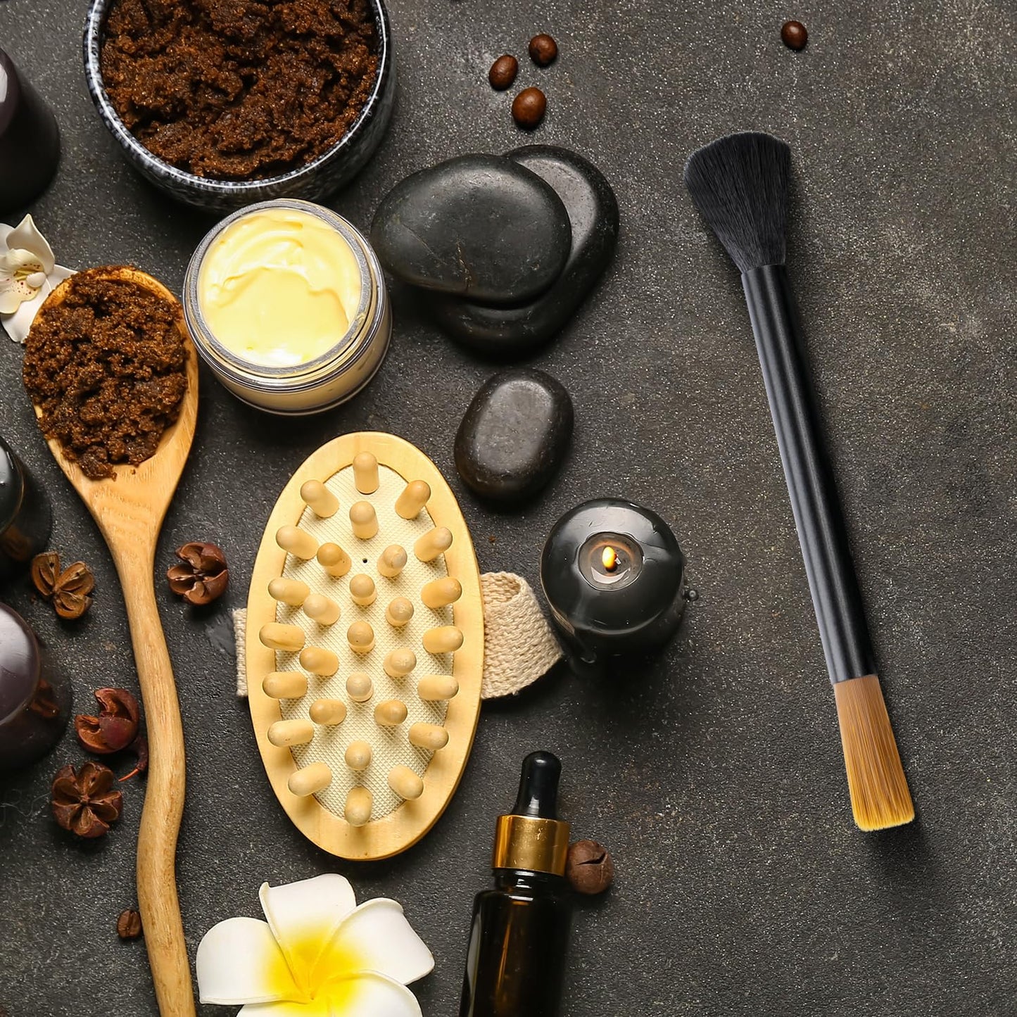 Acooruiteng Coffee Grinder Cleaning Brush Dusting Espresso Brush Accessories Cleaner Barista Brush