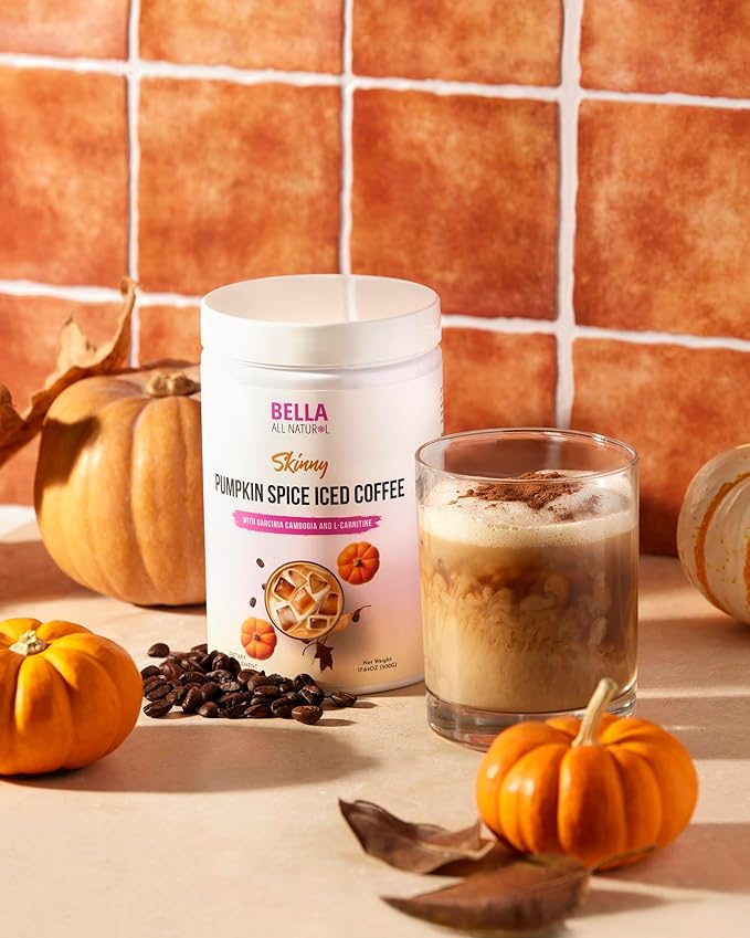 Bella All Natural Skinny Pumpkin Spice Iced Coffee