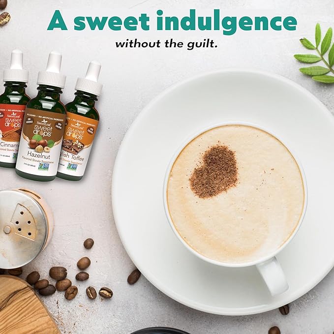 SweetLeaf Sweet Drops - Flavored Stevia Liquid Sweetener, Organic Stevia Extract, Zero Calories, Gluten Free, Keto Friendly, Non GMO, Natural Flavors - Chocolate Raspberry, 2 Fl Oz (Pack of 1)