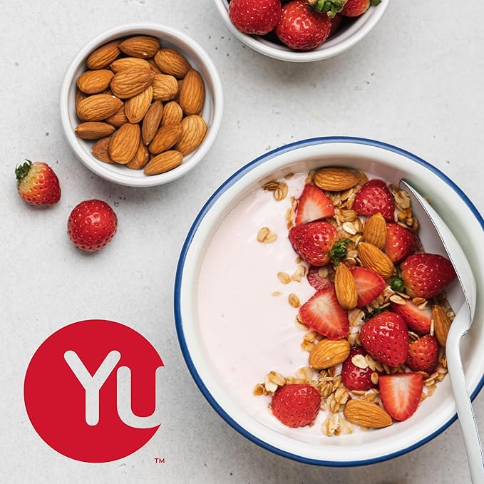 Yupik Lemon and Salt Almonds, 2.2 lb (35.2 oz), Vegan, Kosher, Savory Snack, Salted Almonds, Seasoned Nuts, Zesty Lemon Flavour, Unique Snack, Ideal for Game Night or BBQ