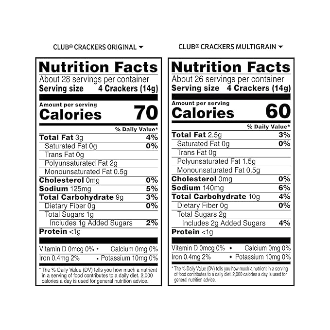 Club Crackers, Lunch Snacks, Snack Crackers, Variety Pack (3 Boxes)