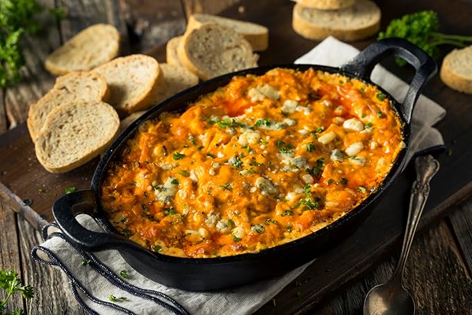 A Blend Above Buffalo Dip Mix, 3 Packs, 1 oz. Each, Makes 16 Ounces, Gluten-Free, No MSG, All Natural, No Preservatives, Vegan Friendly, Keto Friendly, Vegetable Dip, Chip Dip, Low Carb, Easy to Make