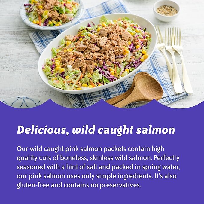 Chicken of the Sea Alaskan Smoked Salmon, 3 Ounce Pouch (Pack of 1), Wild Caught Salmon, Skinless & Boneless