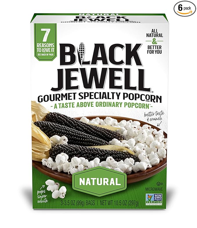 Black Jewell Gourmet Specialty, Natural, 10.5 Ounces (Pack of 6)