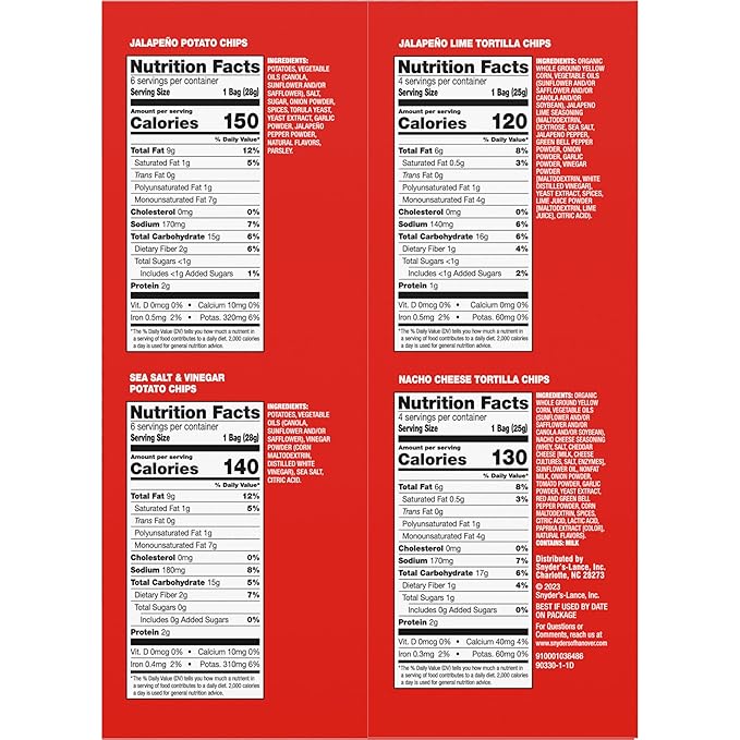 Kettle Brand and Late July Snacks Mix Variety Pack, 20 Count Snack Bags