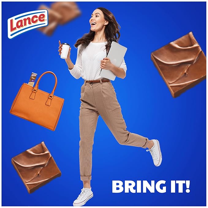 Lance Sandwich Cookies, Nekot Fudge, 10 Individually Wrapped Packs, 6 Sandwiches Each