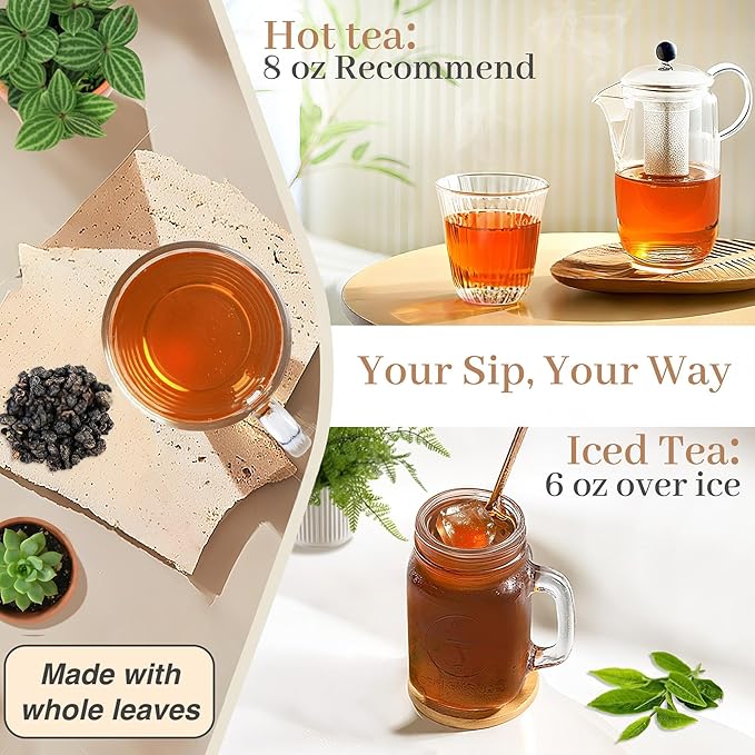 Johou Oolong Tea Pods, Compatible with All K-Cup Brewers & Keurig 2.0, 24 pods