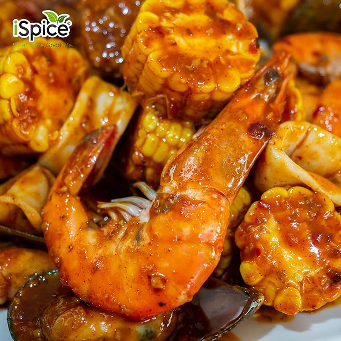 iSpice - Sugar-Free CAJUN SEASONING World Flavor Super Spice Blend | All Natural | Ready to use as is | No preparation is necessary