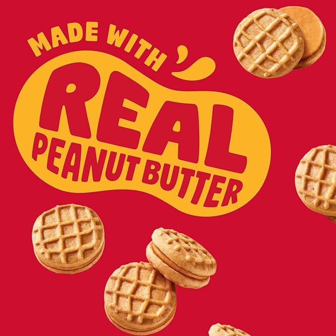 Nutter Butter Bites Peanut Butter Sandwich Cookies, 12 - 3 oz Bags