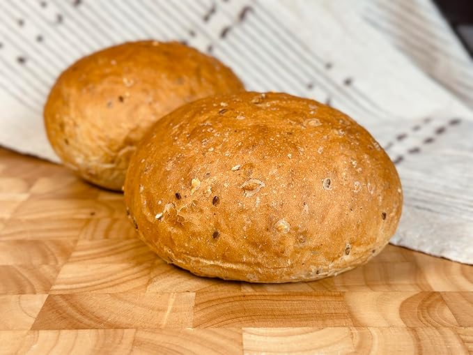 Molibake Fitness Bread Mix ??All-Natural High-Fiber Bread Mix for Bread Machine and Oven ??15 oz ??Whole Grain Breads Mix with Carrots, Oats, Flax, Sunflower & Sesame Seeds ??Easy-to-Use Breads Maker Mix for Homemade Baking