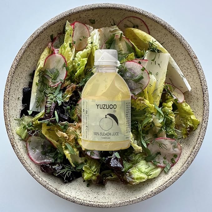 YUZUCO - 100% Cold-Pressed Juice - 8oz Premium Sudachi Juice from Japan - Bottled in California