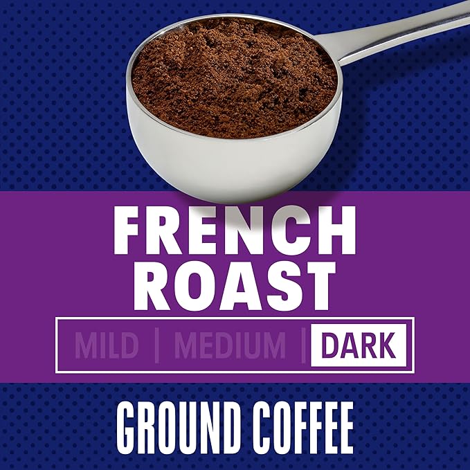 Maxwell House French Blend Ground Coffee, Bold Roast, 11 Ounce Canister